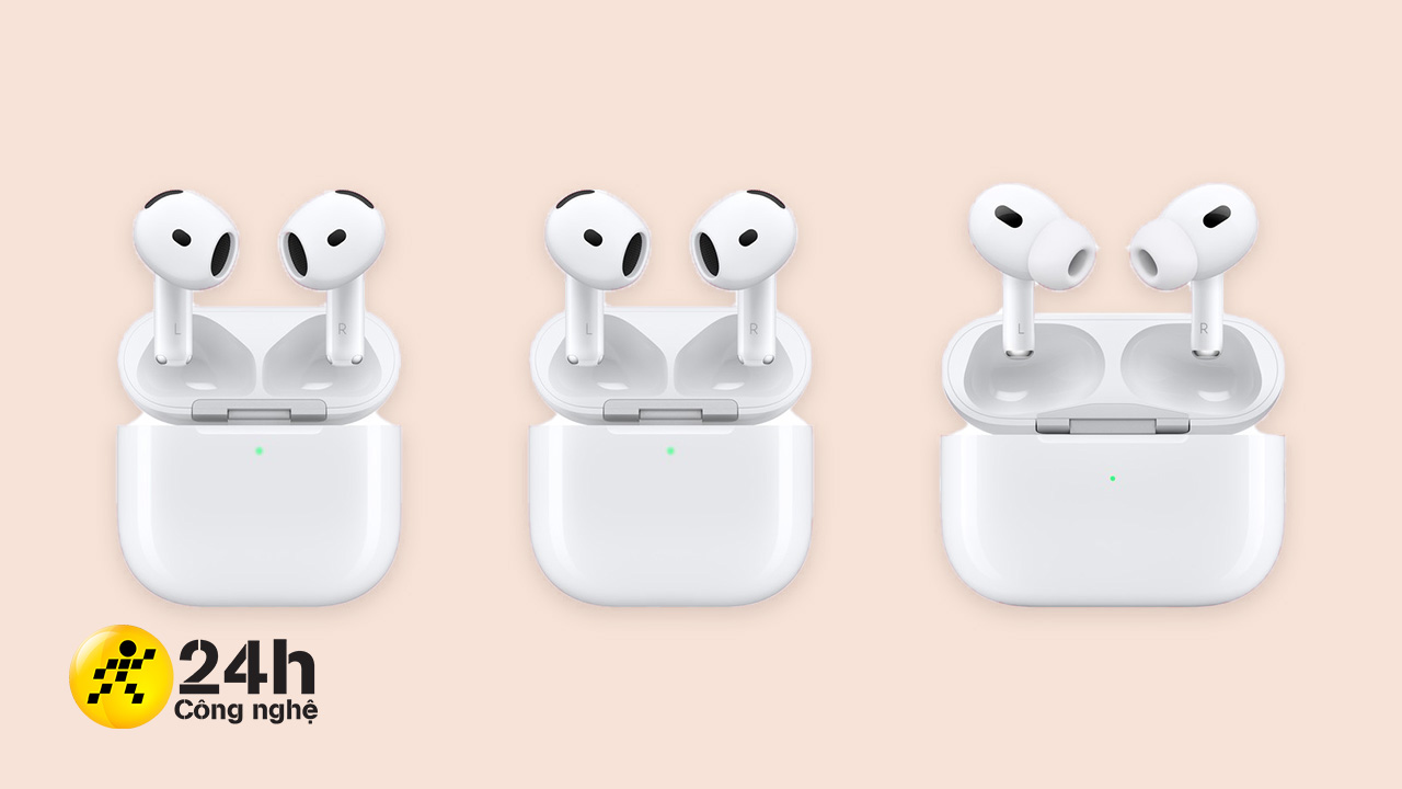 AirPods 4 ra mắt: Thiết kế mới, tích hợp ANC, dung lượng pin tốt hơn